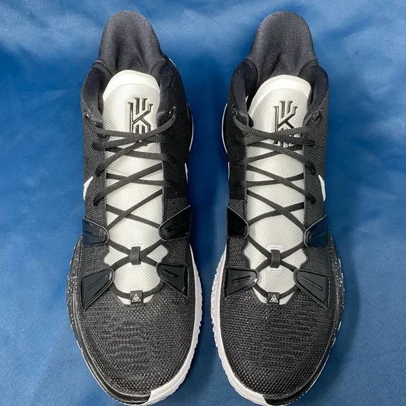 Nike Kyrie 7 Team TB White Black Basketball Shoes Men's Size 15 (DA7767-001)